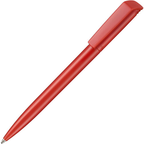Kugelschreiber FLIP , Ritter-Pen, rot, ABS-Kunststoff, 14,00cm (Länge), Bild 2
