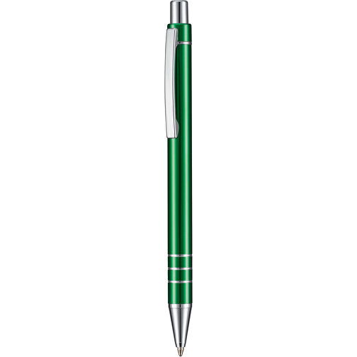 Kugelschreiber GLANCE , Ritter-Pen, grün, Metall, 13,30cm (Länge), Bild 1
