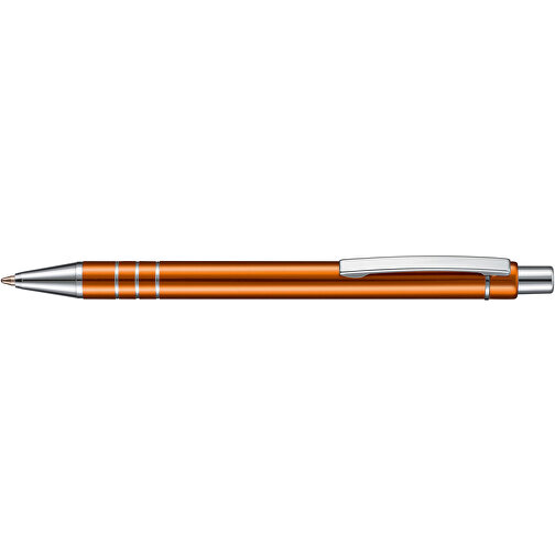 Kugelschreiber GLANCE , Ritter-Pen, orange, Metall, 13,30cm (Länge), Bild 3