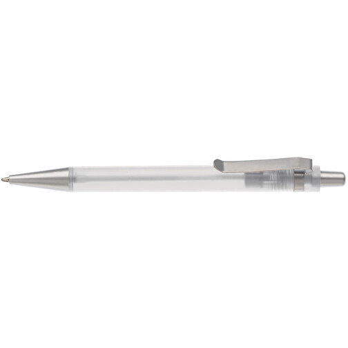 Kugelschreiber Antartica , gefrostet weiß, ABS & Metall, 13,50cm (Länge), Bild 3