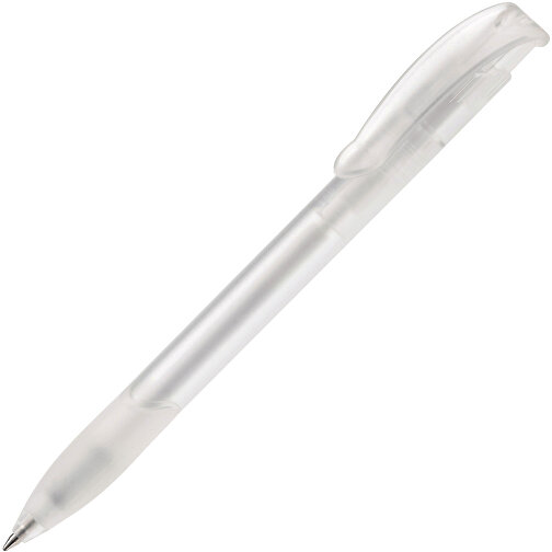 Kugelschreiber Apollo Frosty , gefrostet weiß, ABS, 14,70cm (Länge), Bild 2