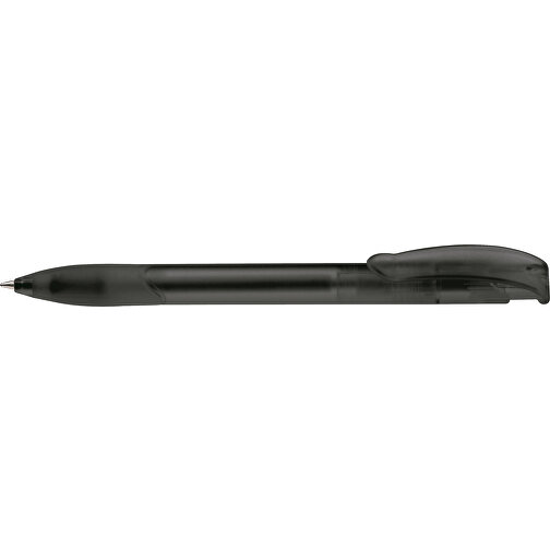 Kugelschreiber Apollo Frosty , gefrostet schwarz, ABS, 14,70cm (Länge), Bild 3