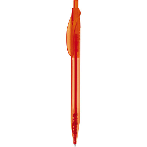 Kugelschreiber Cosmo Transparent , transparent orange, ABS, 14,50cm (Länge), Bild 1