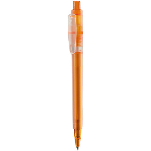 Kugelschreiber Baron ´03 Ice Frosty , gefrostet orange, ABS, 13,30cm (Länge), Bild 1
