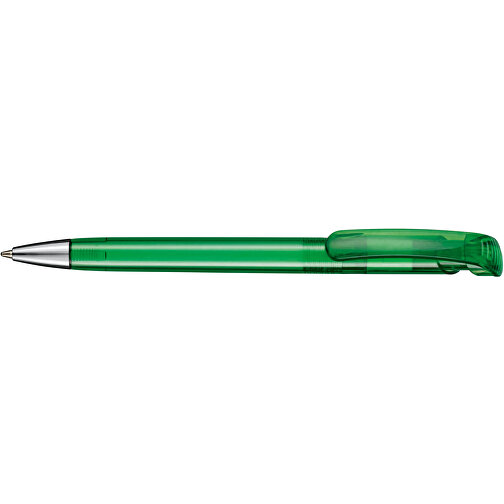 Kugelschreiber BONITA TRANSPARENT , Ritter-Pen, limonen-grün, ABS-Kunststoff, 14,80cm (Länge), Bild 3