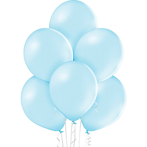 Luftballon 100-110cm Umfang , himmelblau, Naturlatex, 33,00cm x 36,00cm x 33,00cm (Länge x Höhe x Breite), Bild 2