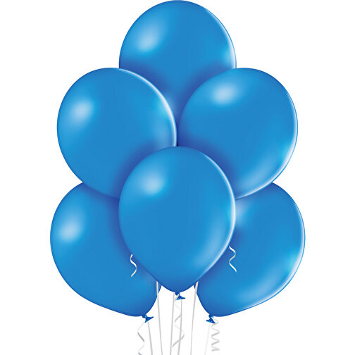 Luftballon 75-85cm Umfang , mittelblau, Naturlatex, 24,00cm x 27,00cm x 24,00cm (Länge x Höhe x Breite), Bild 2