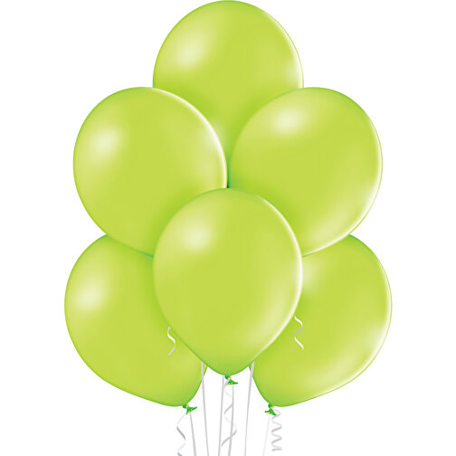 Luftballon 80-90cm Umfang , apfelgrün, Naturlatex, 27,00cm x 29,00cm x 27,00cm (Länge x Höhe x Breite), Bild 2