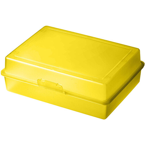 Vorratsdose 'Picknick' , trend-gelb PP, Kunststoff, 15,70cm x 7,10cm x 21,20cm (Länge x Höhe x Breite), Bild 1