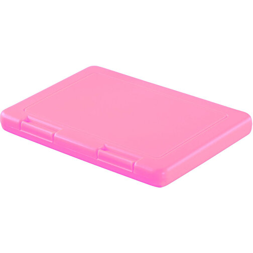 Vorratsdose 'Slim-Box' , rosa, Kunststoff, 18,50cm x 1,80cm x 12,80cm (Länge x Höhe x Breite), Bild 1
