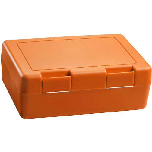 Vorratsdose 'Dinner-Box' , standard-orange, Kunststoff, 18,00cm x 6,50cm x 13,00cm (Länge x Höhe x Breite), Bild 1