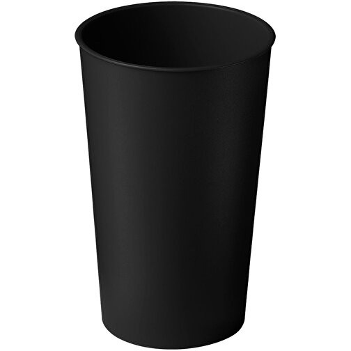 Trinkbecher 'Colour' 0,4 L , schwarz, Kunststoff, 13,60cm (Höhe), Bild 1
