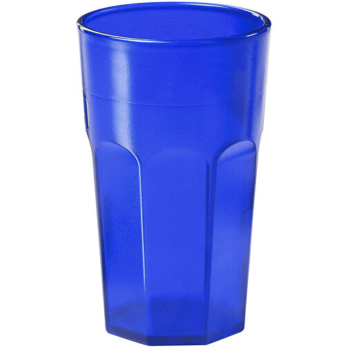 Trinkbecher 'Caipi' , trend-blau PS, Kunststoff, 13,30cm (Höhe), Bild 1