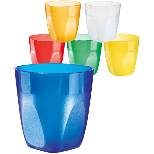 Trinkbecher 'Mini Cup' 0,2 L , trend-orange PP, Kunststoff, 7,50cm (Höhe), Bild 2