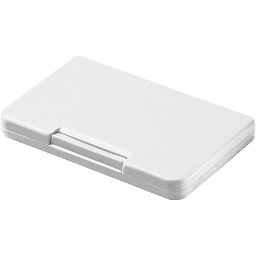 Universalbox 'Mini' , weiß, Kunststoff, 10,10cm x 1,10cm x 6,70cm (Länge x Höhe x Breite), Bild 1