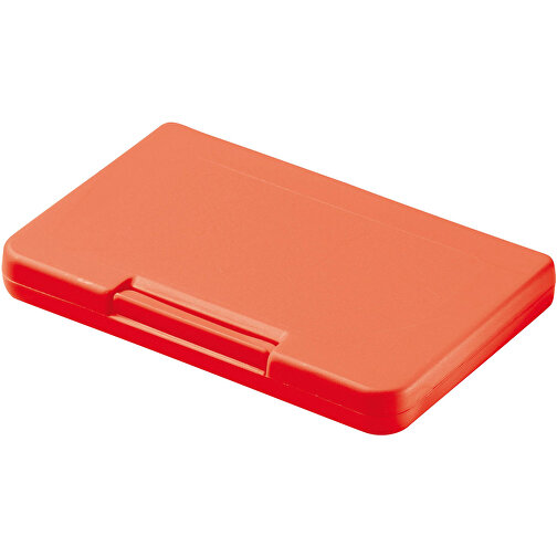 Universalbox 'Mini' , standard-rot, Kunststoff, 10,10cm x 1,10cm x 6,70cm (Länge x Höhe x Breite), Bild 1