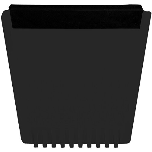 Eiskratzer 'Logo' , schwarz, Kunststoff, 11,40cm x 0,30cm x 12,00cm (Länge x Höhe x Breite), Bild 1