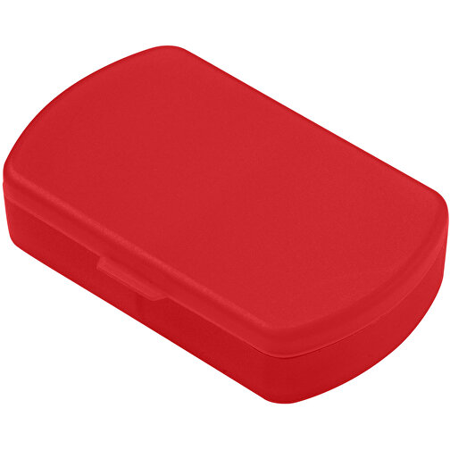 Aufbewahrungsdose 'Duo' , trend-rot PP, Kunststoff, 6,10cm x 1,40cm x 4,00cm (Länge x Höhe x Breite), Bild 1