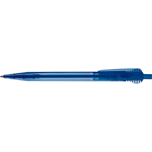 Kugelschreiber Cosmo Transparent , transparent blau, ABS, 14,70cm (Länge), Bild 3