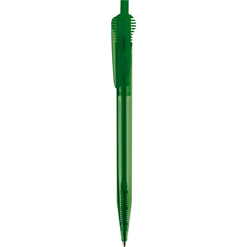 Kugelschreiber Cosmo Transparent , transparent grün, ABS, 14,70cm (Länge), Bild 1