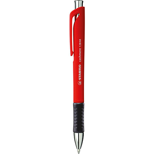 STABILO Concept Cashmere Kugelschreiber , Stabilo, rot, Kunststoff, 14,50cm x 1,40cm x 1,20cm (Länge x Höhe x Breite), Bild 1