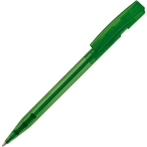 Kugelschreiber Nash Transparent , transparent grün, ABS, 14,50cm (Länge), Bild 2