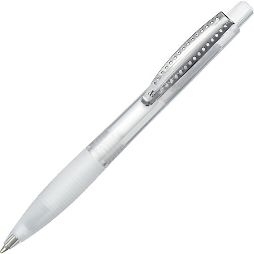 Kugelschreiber CLUB TRANSPARENT , Ritter-Pen, klar-transparent, ABS-Kunststoff, 14,20cm (Länge), Bild 2