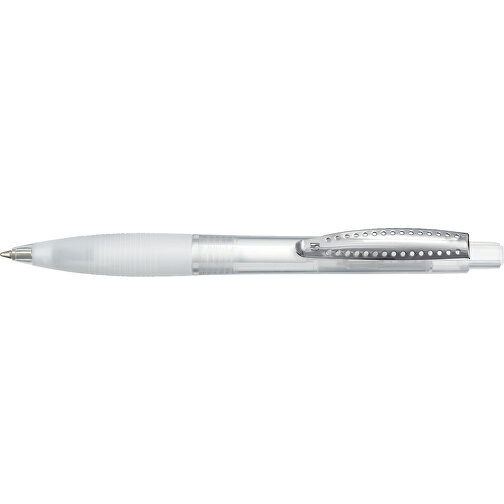 Kugelschreiber CLUB TRANSPARENT , Ritter-Pen, klar-transparent, ABS-Kunststoff, 14,20cm (Länge), Bild 3