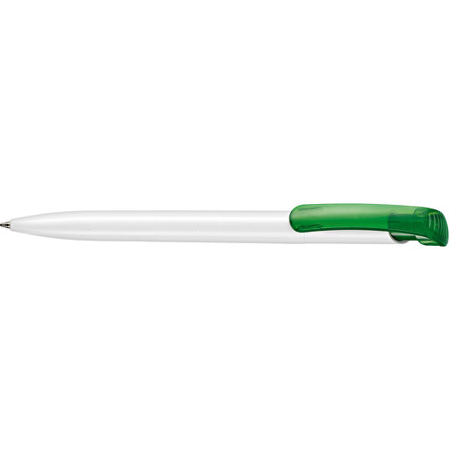 Kugelschreiber Clear ST , Ritter-Pen, limonengrün, ABS-Kunststoff, 14,80cm (Länge), Bild 3