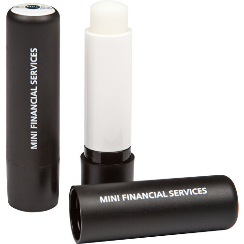 Lippenpflegestift 'Lipcare Doming' , schwarz, Kunststoff, 7,35cm (Höhe), Bild 1