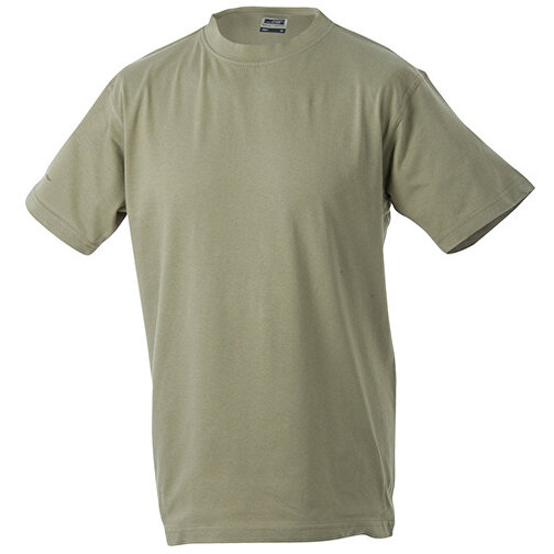 Round-T Medium (150g/m²) , James Nicholson, khaki, 100% Baumwolle, ringgesponnen, L, , Bild 1