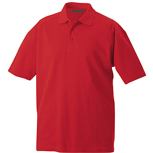 Function Polo , James Nicholson, rot, 55% Baumwolle, 45% Polyester, M, , Bild 1