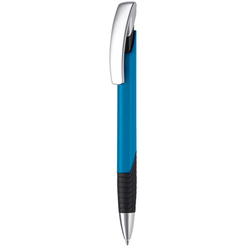 Kugelschreiber Zorro Special , hellblau, ABS & Metall, 14,50cm (Länge), Bild 1