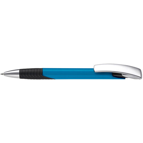 Kugelschreiber Zorro Special , hellblau, ABS & Metall, 14,50cm (Länge), Bild 3