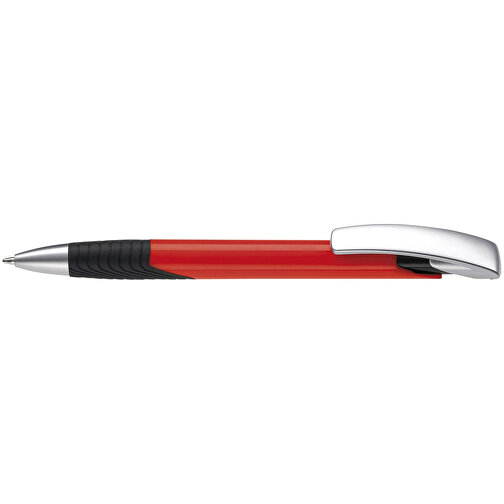 Kugelschreiber Zorro Special , rot, ABS & Metall, 14,50cm (Länge), Bild 3
