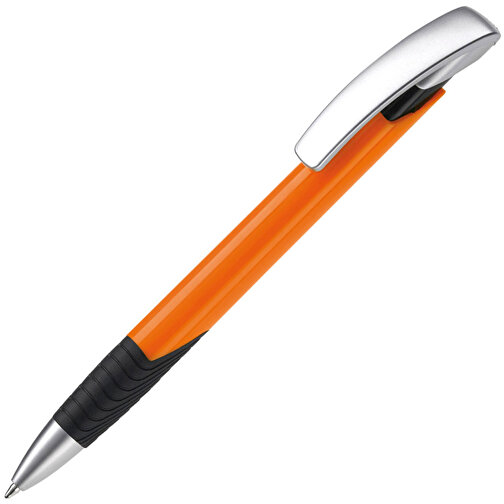 Kugelschreiber Zorro Special , orange, ABS & Metall, 14,50cm (Länge), Bild 2