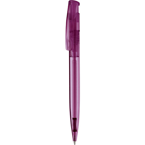 Kugelschreiber Avalon Transparent , transparent violett, ABS, 14,60cm (Länge), Bild 1