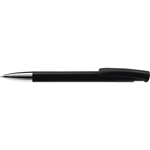 Kugelschreiber Avalon Hardcolour Mit Metallspitze , schwarz, ABS & Metall, 14,60cm (Länge), Bild 3