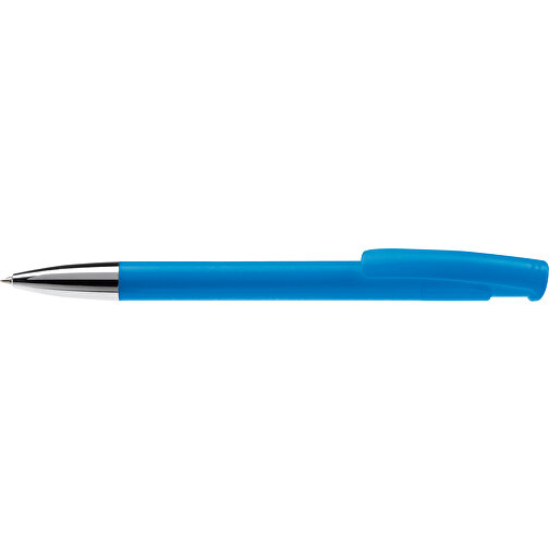 Kugelschreiber Avalon Hardcolour Mit Metallspitze , hellblau, ABS & Metall, 14,60cm (Länge), Bild 3