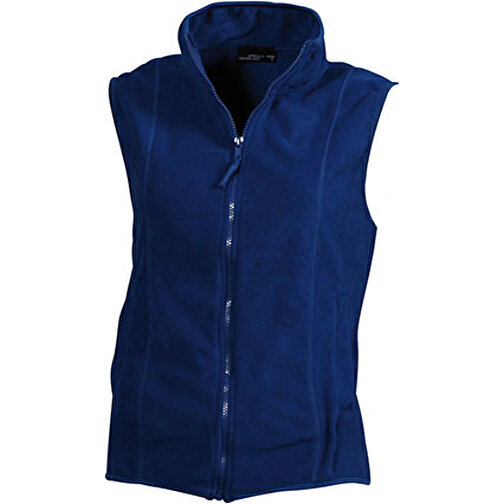 Girly Microfleece Vest , James Nicholson, royal, 100% Polyester, M, , Bild 1