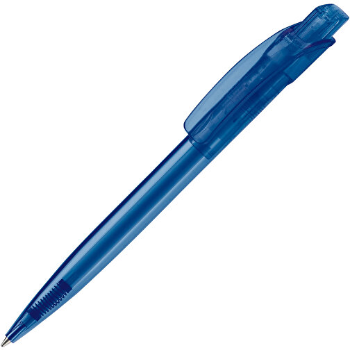 Kugelschreiber Cube Transparent , transparent blau, ABS, 14,70cm (Länge), Bild 2