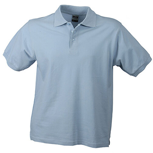 Classic Polo , James Nicholson, light-blau, 100% Baumwolle, gekämmt, ringgesponnen, XL, , Bild 1