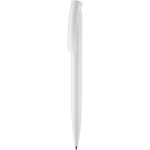 Kugelschreiber Avalon Hardcolour , weiß, ABS, 14,60cm (Länge), Bild 1