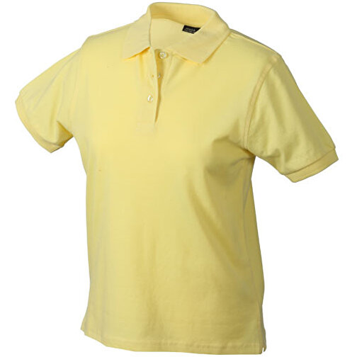 Classic Polo Ladies , James Nicholson, light-gelb, 100% Baumwolle, gekämmt, ringgesponnen, S, , Bild 1
