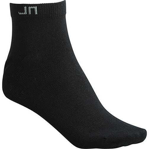 Function Sneaker Socks , James Nicholson, schwarz, 40% Polyester, 40% Baumwolle, 17% Polyamid, 3% Elasthan, 39-41, , Bild 1