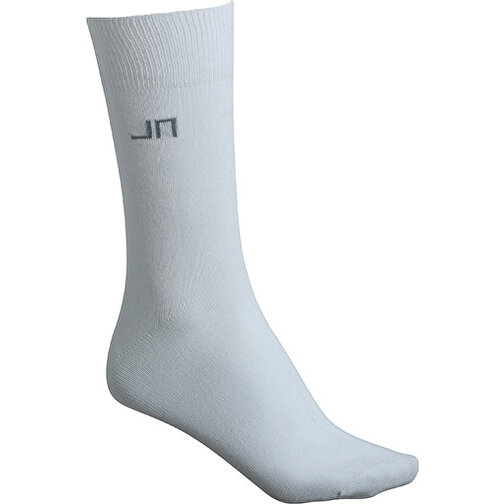 Function Sport Socks , James Nicholson, weiß, 40% Polyester, 40% Baumwolle, 17% Polyamid, 3% Elasthan, 42-44, , Bild 1