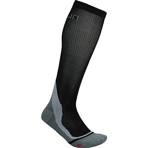 Compression Socks , James Nicholson, schwarz, 85% Polyamid, 15% Elasthan, I, , Bild 1