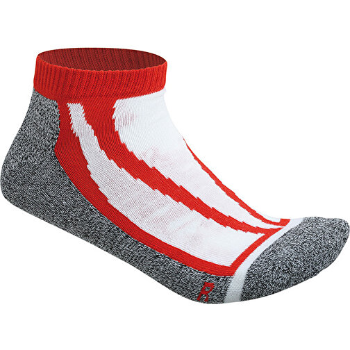 Sneaker Socks , James Nicholson, rot, 84% Polyester, 15% Polyamid, 1% Elasthan, 39-41, , Bild 1