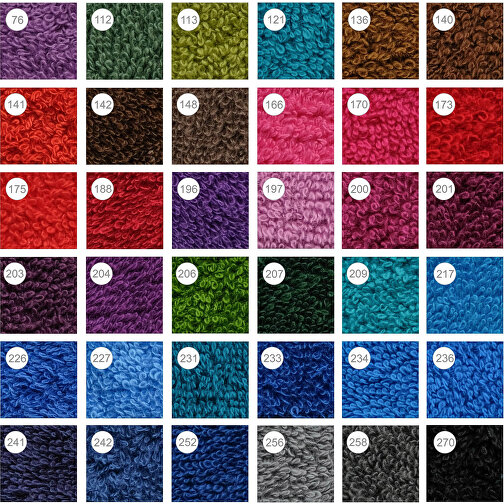 Walk-Frottiertuch , dunkle und intensive Farben, Baumwolle, 50,00cm x 30,00cm (Länge x Breite), Bild 5