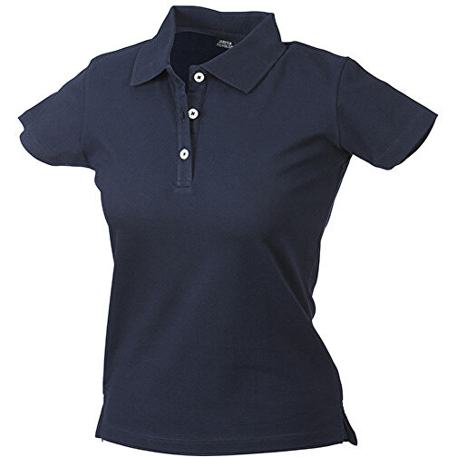 Polo de piqué elástico de mujer, Imagen 1